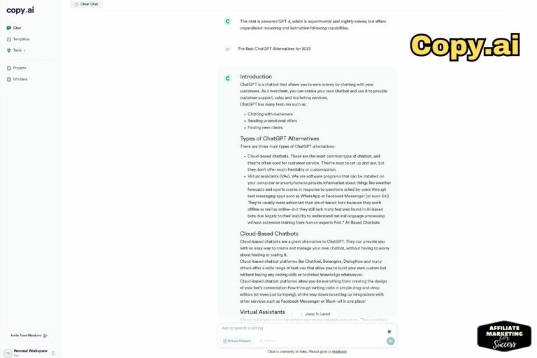 Image of copy, best, chatgpt, alternatives